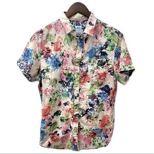 Festival shirt, colorful spring light cotton shirt